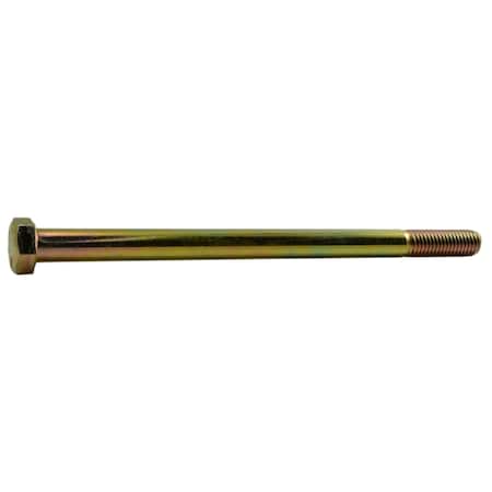 Midwest Fastener Grade 8, 1/2"-13 Hex Head Cap Screw, Zinc Yellow Steel, 8 in L, 10 PK 54360